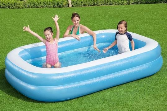 Οικογενειακή Φουσκωτή Πισίνα 262x175x51cm Bestway για Ατέλειωτες Στιγμές Δροσιάς!