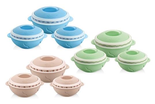 Σετ Θερμοί Φαγητού 2,5 Λίτρων, 3,5 και 5 Λίτρων σε 3 Χρώματα! Η Απόλυτη Λύση για για Φρέσκα Γεύματα Παντού!