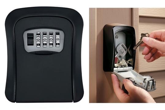 Κλειδοθήκη Τοίχου με Συνδυασμό 4 Ψηφίων!