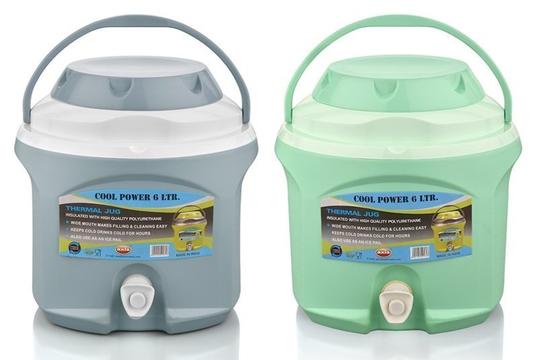 Παγωνιέρα Νερού 6 λίτρων με Βρύση AXIS - Μεγάλο Στόμιο & Λαβή για Εύκολη Μεταφορά Παντού!