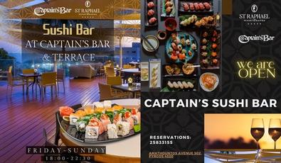 Captain's Bar & Terrace at St Raphael Resort & Marina