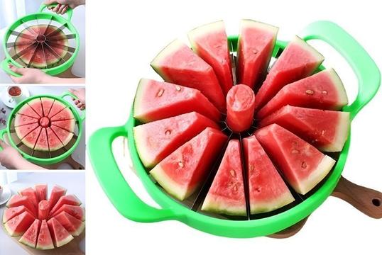 Κόφτης Καρπουζιού από Ανοξείδωτο Ατσάλι! Νέο Αγαπημένο Κουζινικό Γκάτζετ