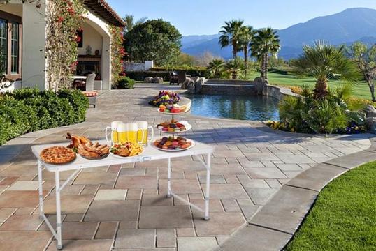 Πτυσσόμενο Τραπέζι Πολλαπλών Χρήσεων 120x60x70 είναι η Ιδανική Λύση για Πάρτι, Μαγειρική, Πικνίκ και BBQ!