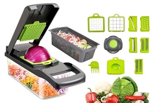 Πολυλειτουργικός Κόφτης Λαχανικών 16τμχ