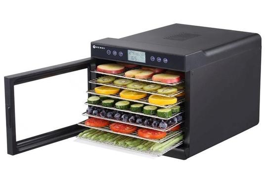 HENDI Αποξηραντής Τροφίμων με 7 Δίσκους για Επαγγελματικά Αποτελέσματα στο Σπίτι!