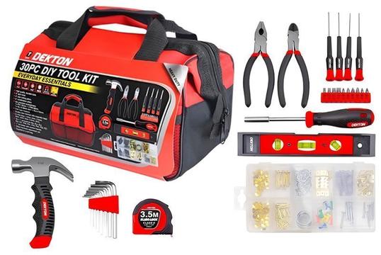 Dekton Τσάντα με 30τμχ Εργαλείων Υψηλής Ποιότητας & Ανθεκτικά!