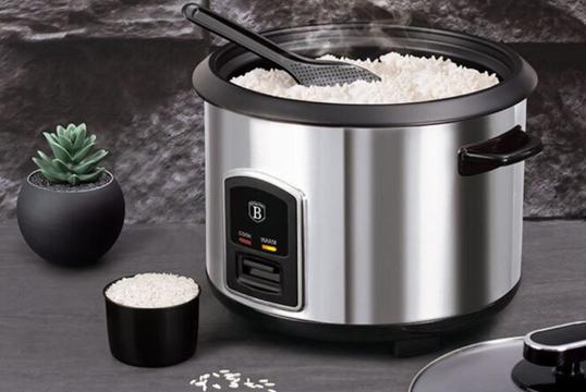 Berlinger Haus Βραστήρας Ρυζιού 700w 1.8lit Black Silver Collection