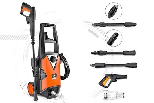 Stayer Πλυστικό Μηχάνημα Υψηλής Πίεσης 105bar - 1400W για Απόλυτο Καθαρισμό Παντού!