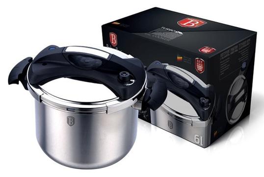 Χύτρα Ταχύτητας Berlinger Haus Turbo 6lt & 8lt από Ανοξείδωτο Ατσάλι 18/10