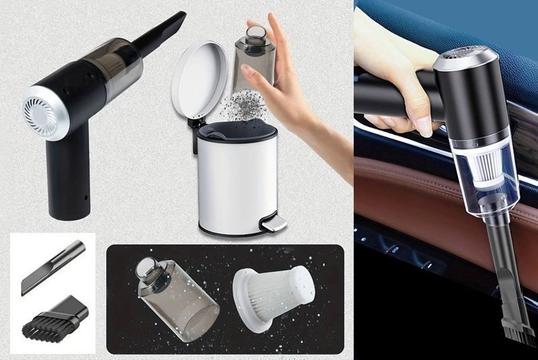 Φορητό Ηλεκτρικό Σκουπάκι για το Αυτοκίνητο και το Σπίτι!