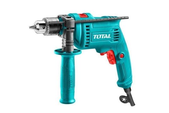 TOTAL Κρουστικό Δράπανο 680W
