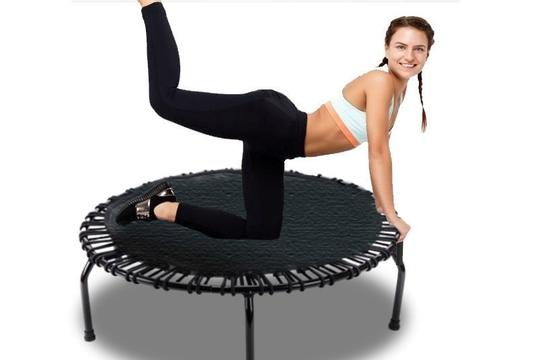 Fitness Trampoline 102cm - Σταθερό Μίνι Τραμπολίνο για Άσκηση Εντός και Εκτός Σπιτιού!