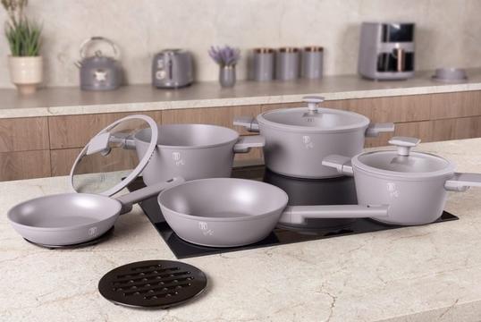 Berlinger Haus Σετ Μαγειρικών Σκευών 10 Tεμαχίων - Taupe Collection