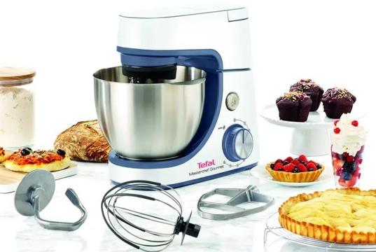 Κουζινομηχανή Tefal Masterchef Gourmet 1100W με Ανοξείδωτο Κάδο 4.6lt!