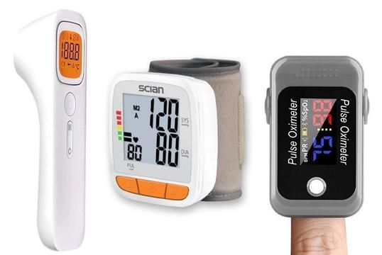 Η Υγεία σας Πρώτα: Πιεσόμετρο, Θερμόμετρο & Οξύμετρο σε Πακέτο 3 σε 1 για Απόλυτη Σιγουριά!