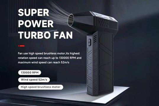 Super Turbo Fan X6 - Ο Ασύρματος Σίφουνας Καθαρισμού!