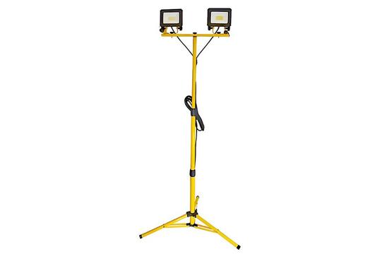 Ισχυρός Προβολέας Εργασίας LED 2 Χ 20W με Τρίποδο! Ιδανικό για επαγγελματική και οικιακή χρήση!