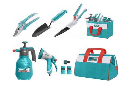 TOTAL Σετ Εργαλείων Κήπου 7 Τεμαχίων - Όλα όσα χρειάζεσαι για έναν περιποιημένο κήπο!