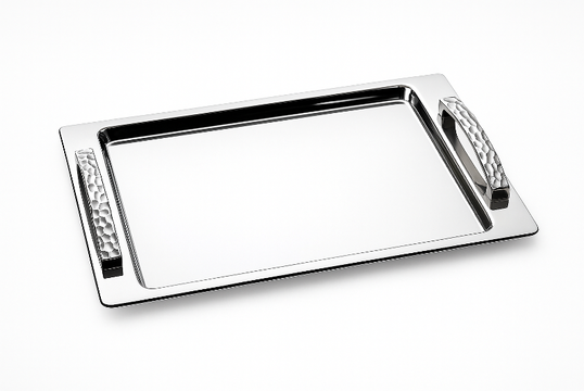 Ανοξείδωτος Δίσκος Σερβιρίσματος 18/10 - 48.5x31.5cm