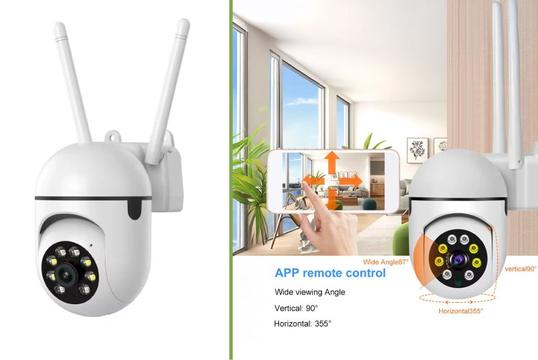 Κάμερα Εξωτερικού & Εσωτερικού Χώρου Wi-Fi Full HD - Δες Ζωντανά από Παντού!