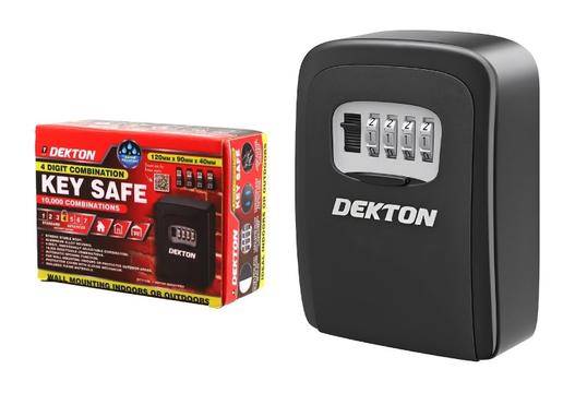DEKTON Κουτί Αποθήκευσης Κλειδιών με 4ψήφιο Συνδυασμό - Ανθεκτικό & Ιδανικό για Εξωτερική Χρήση