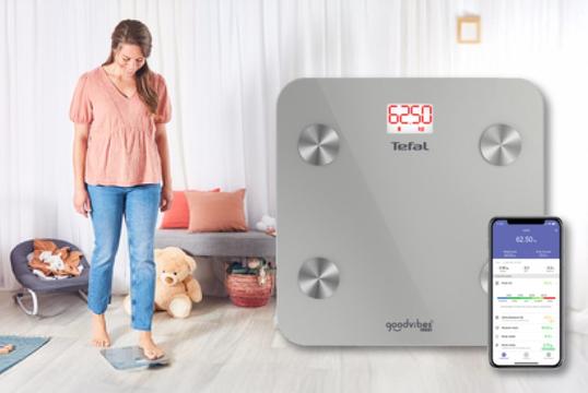 Εξυπνη Ζυγαριά Μπάνιου με Λιπομετρητή & Bluetooth Tefal Goodvibes Life