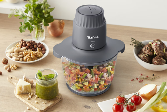 TEFAL Choppeo Πολυκόπτης - Δύναμη, Ακρίβεια και Άνεση στην Κουζίνα σου. Κόβει, Αναμειγνύει και Εντυπωσιάζει!