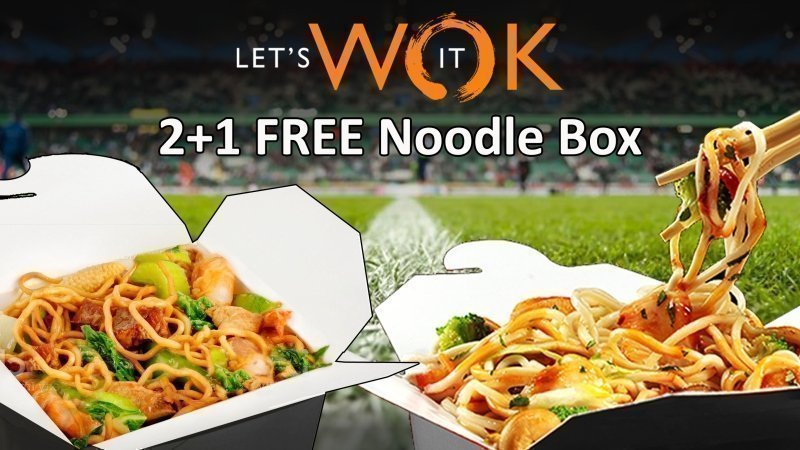 LETS WOK IT Προσφορά 2 + 1 Δωρεάν
